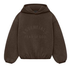 Fear of God Essentials Brown Hoodie